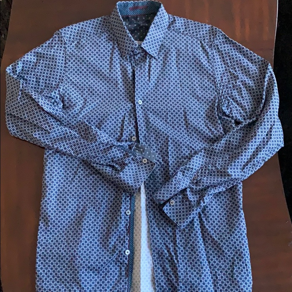 Ted Baker London Long Sleeve Button Down